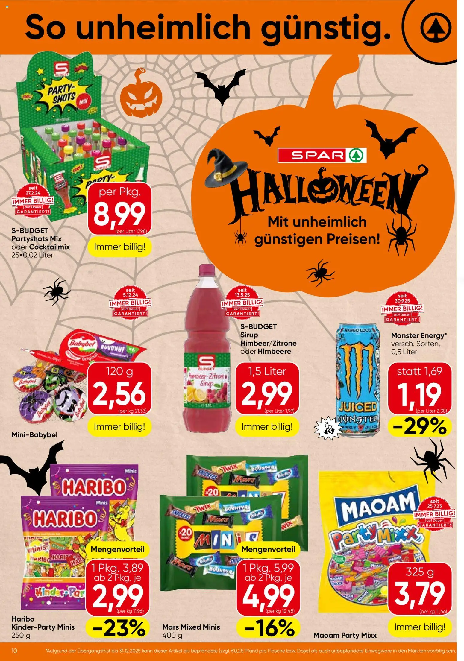Spar Flugblatt - Wien gültig ab 30.10.2025 | Seite: 10 | Produkte: Mango, Himbeere