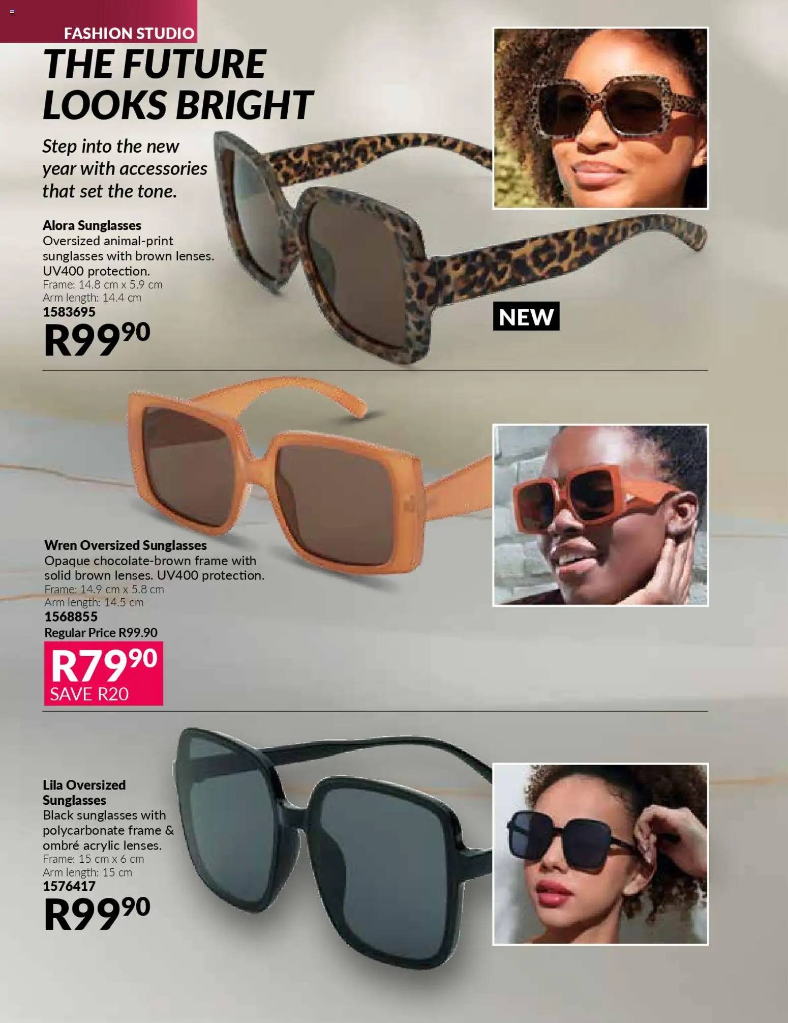 New Avon catalogue – valid from 01.01.2026 | Page: 140 | Products: Sunglasses, Frame