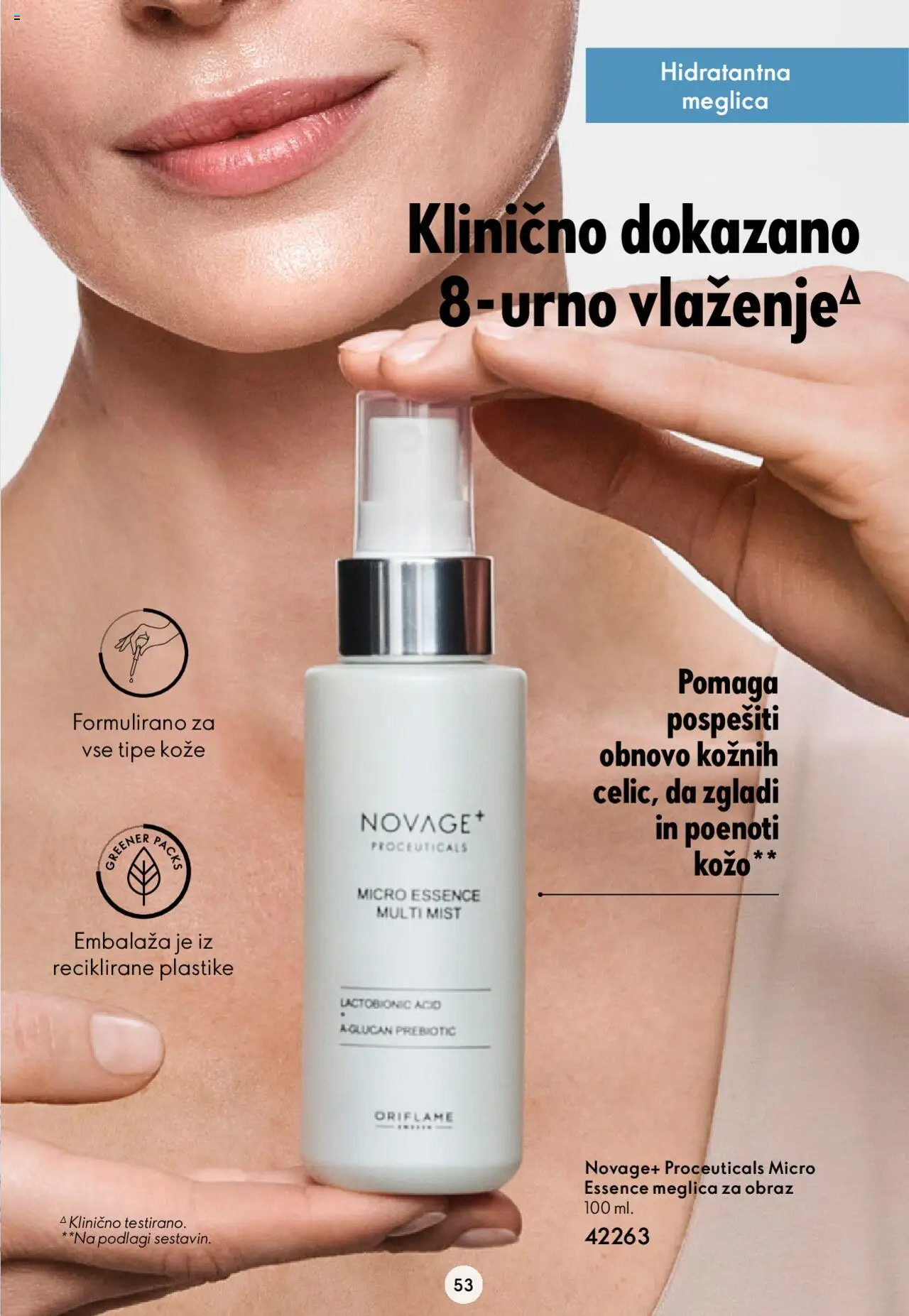 Oriflame katalog novage+ vodnik │ velja od 02.10.2023 | Stran: 53