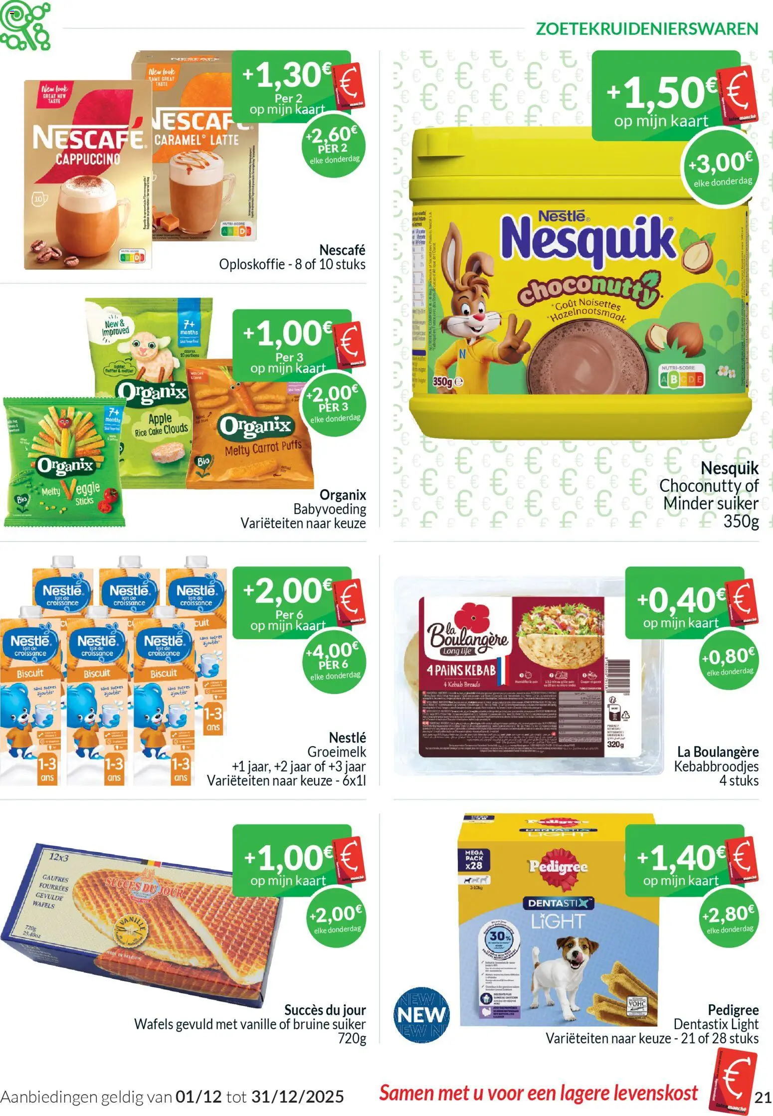 {H1} | Pagina: 21 | Producten: Oploskoffie, Cake, Nescafe, Cappuccino