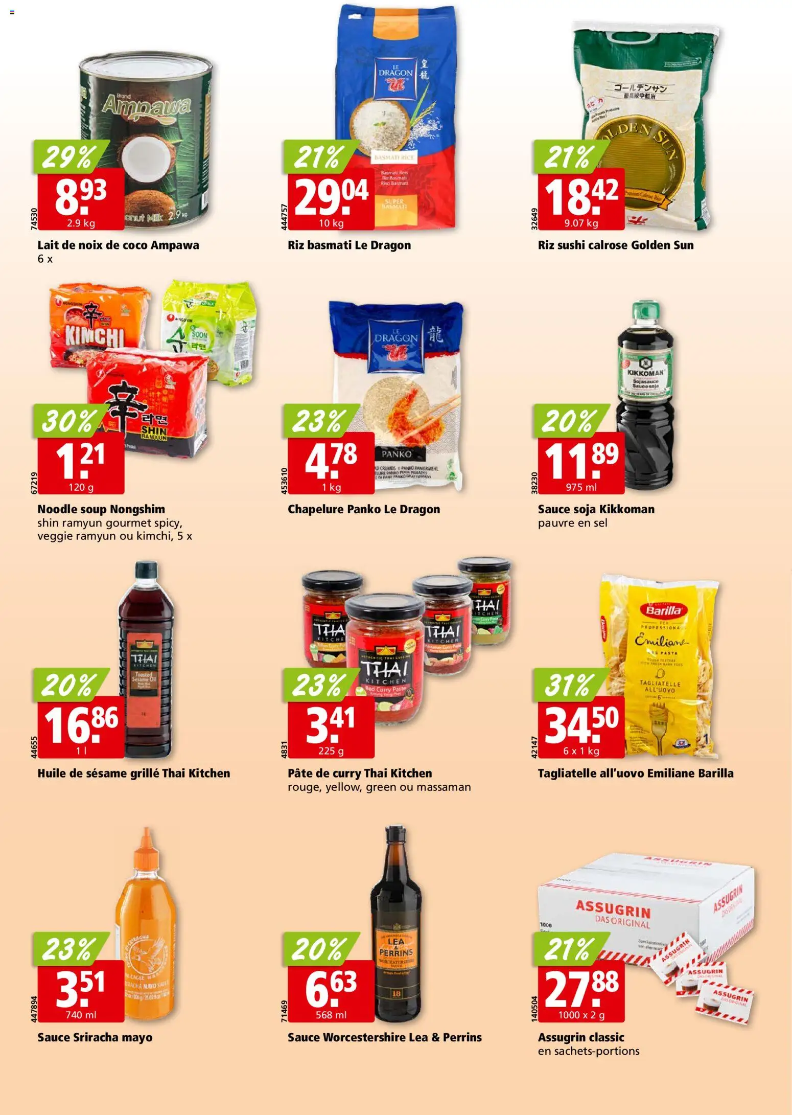 Aligro Aktionen Chavannes, Matran, Genève, Sion – gültig ab 16.02.2026 | Seite: 22 | Produkte: Barilla, Pasta, Harddisk