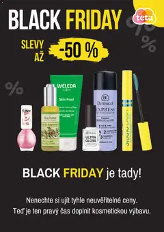Náhled letáku TETA Drogerie Black Friday od 24.11.2025