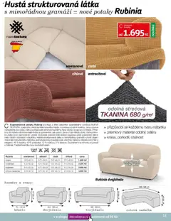 Náhled letáku Decodoma katalog Vánoce 2025 od 09.10.2025 | Strana: 33 | Produkty: Hranolky, Sedačka, Křeslo
