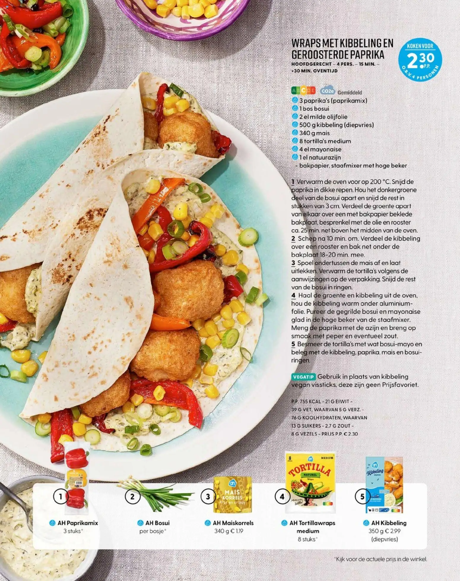 {H1} | Pagina: 42 | Producten: Tortilla, Maïs, Rooster, Peper