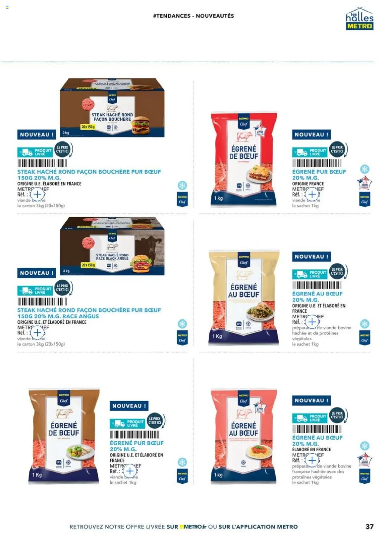 {H1} | Page: 37 | Produits: Viande, Livre, Viande bovine