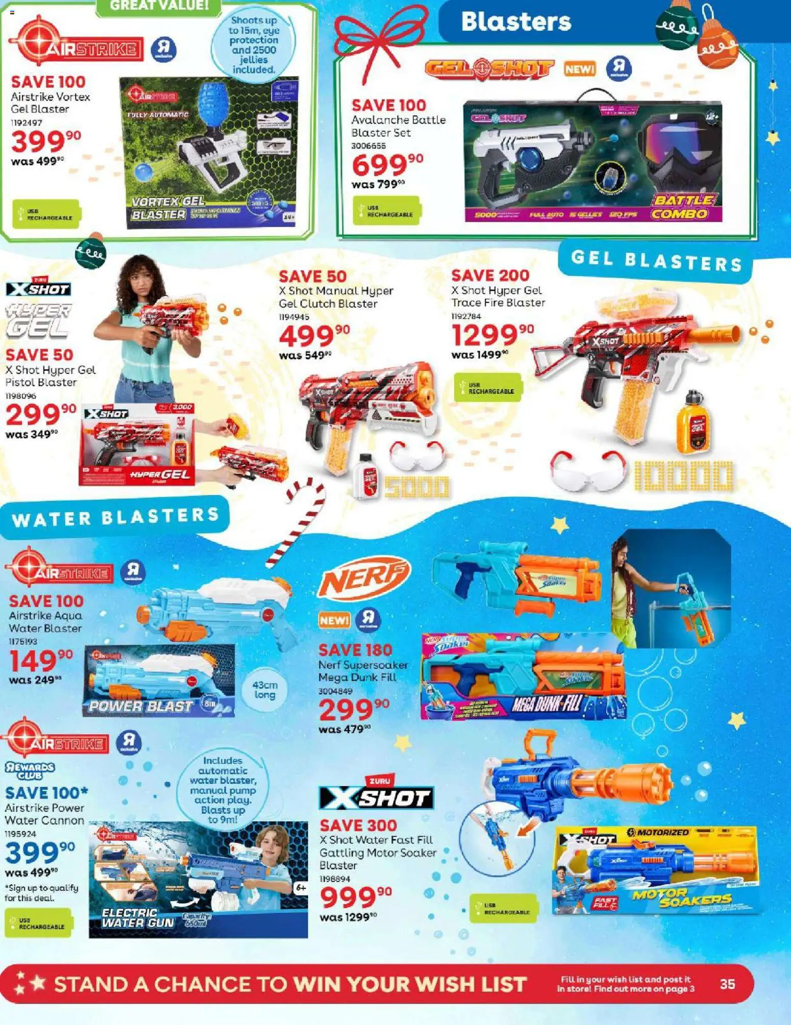 New Toys R Us catalogue – valid from 23.10.2025 | Page: 35 | Products: Water