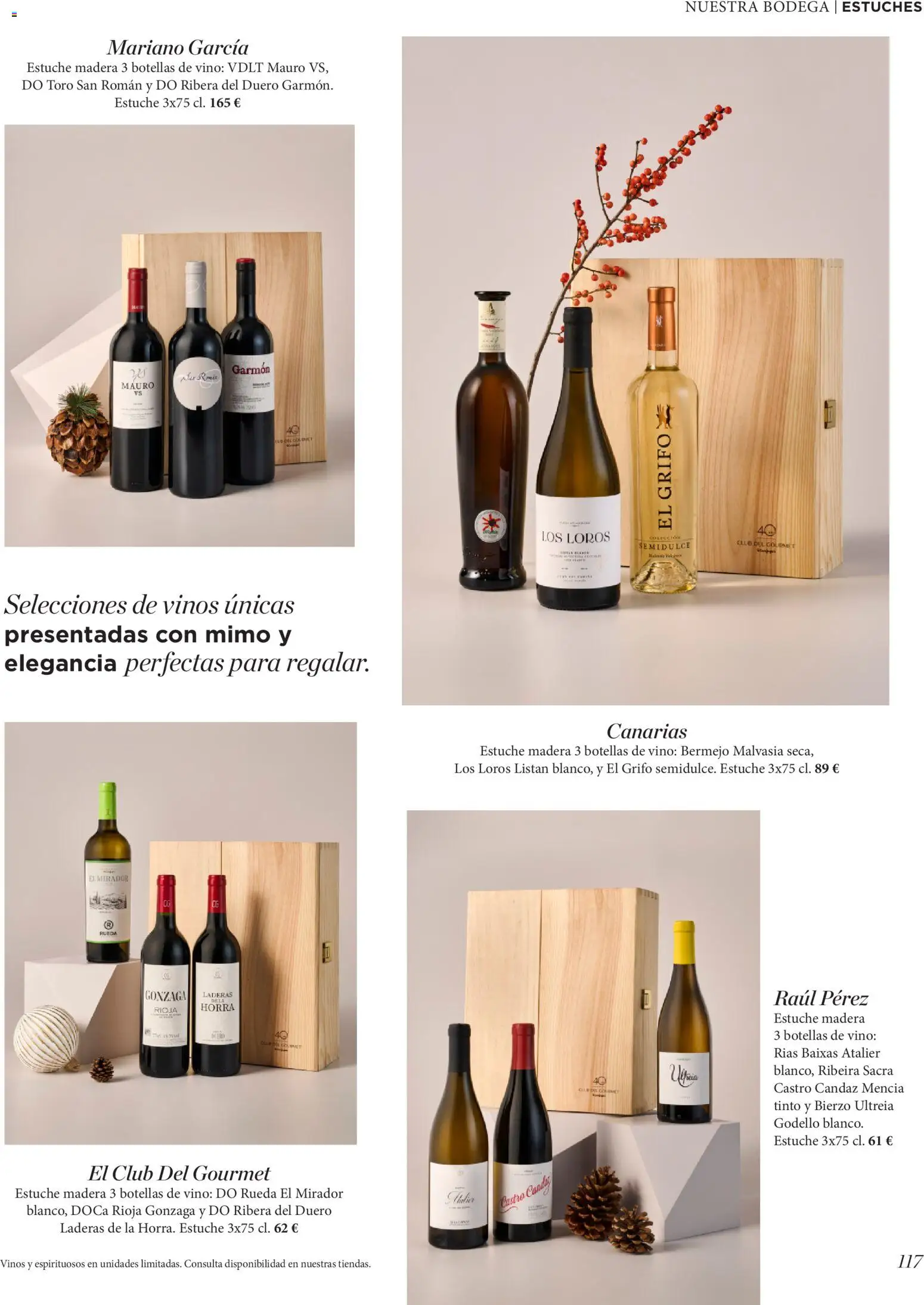 El Corte Inglés ofertas │ válido desde el 19.11.2025 | Página: 117 | Productos: Σφουγγαρίστρα, Vino