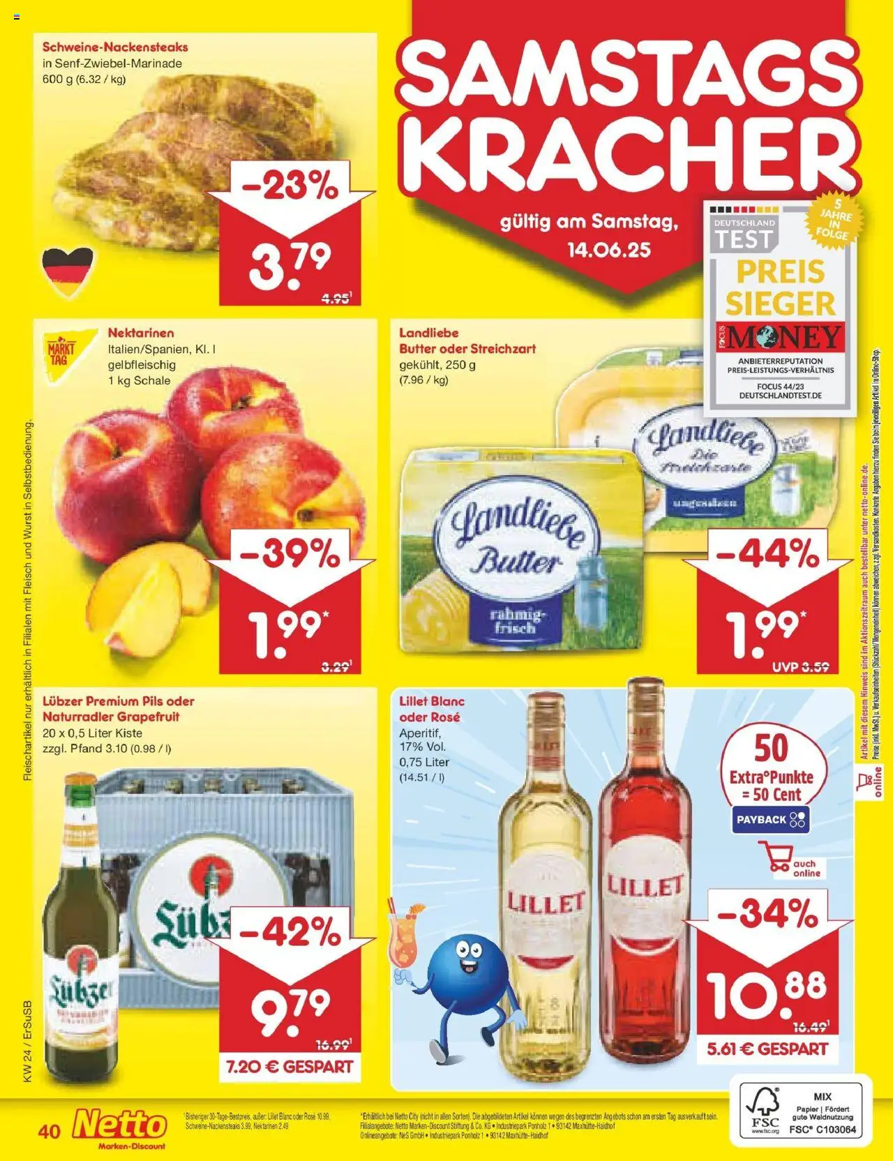 Netto Marken-Discount prospekt Erfurt	 - gültig ab dem 10.06.2025 | Seite: 62