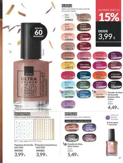 Vista previa Catálogo AVON campaña 1 válido desde el 01.01.2026 | Página: 37 | Productos: Esmalte de uñas, Apple