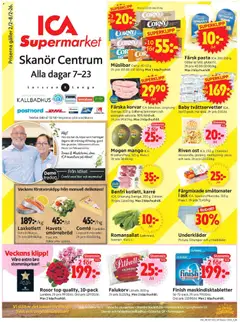 ICA Supermarket - Skanör - Förhandsvisning av reklamblad från butik ICA Supermarket aktuell från 02.02.2026