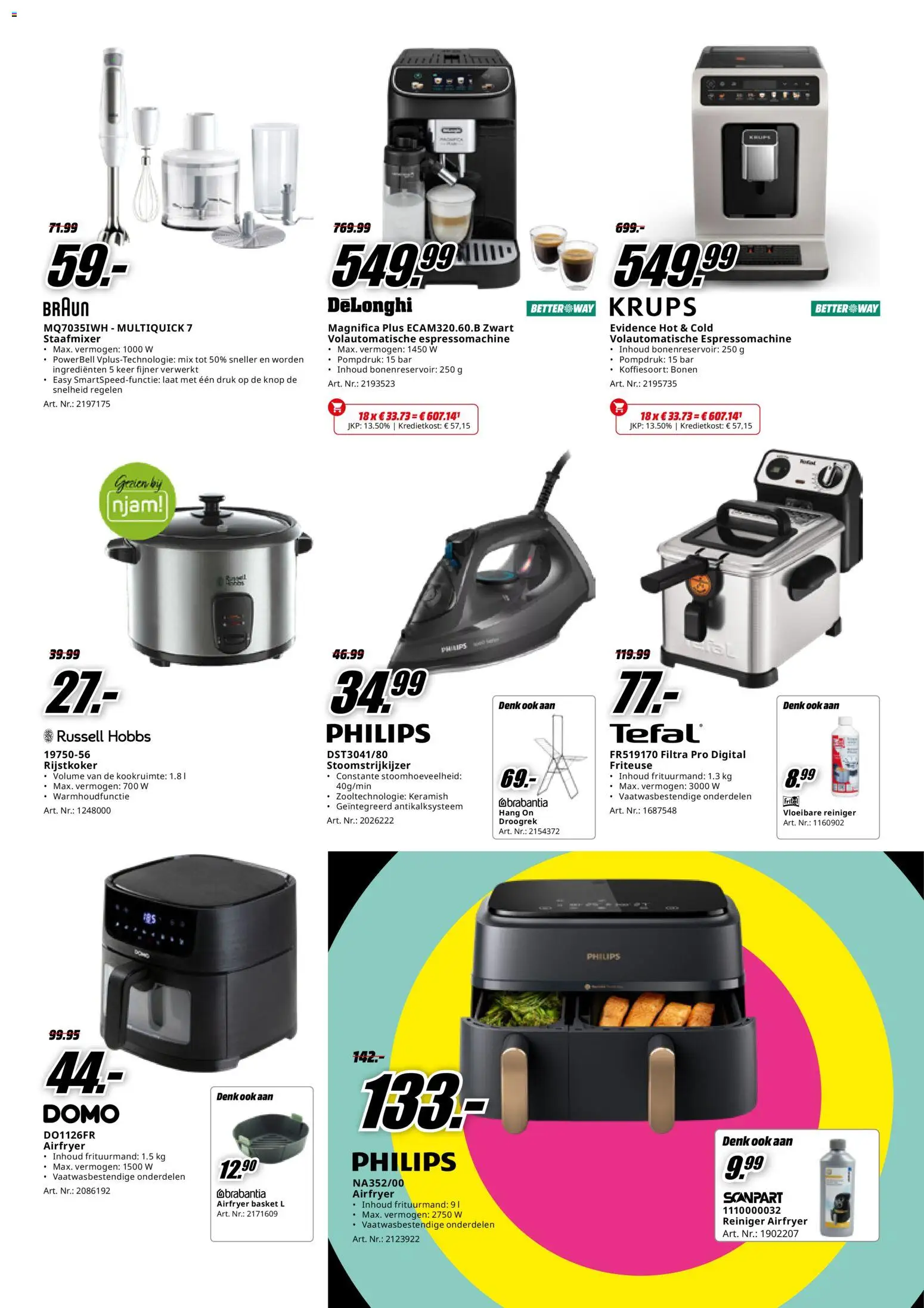 {H1} | Pagina: 13 | Producten: Rijstkoker, Friteuse