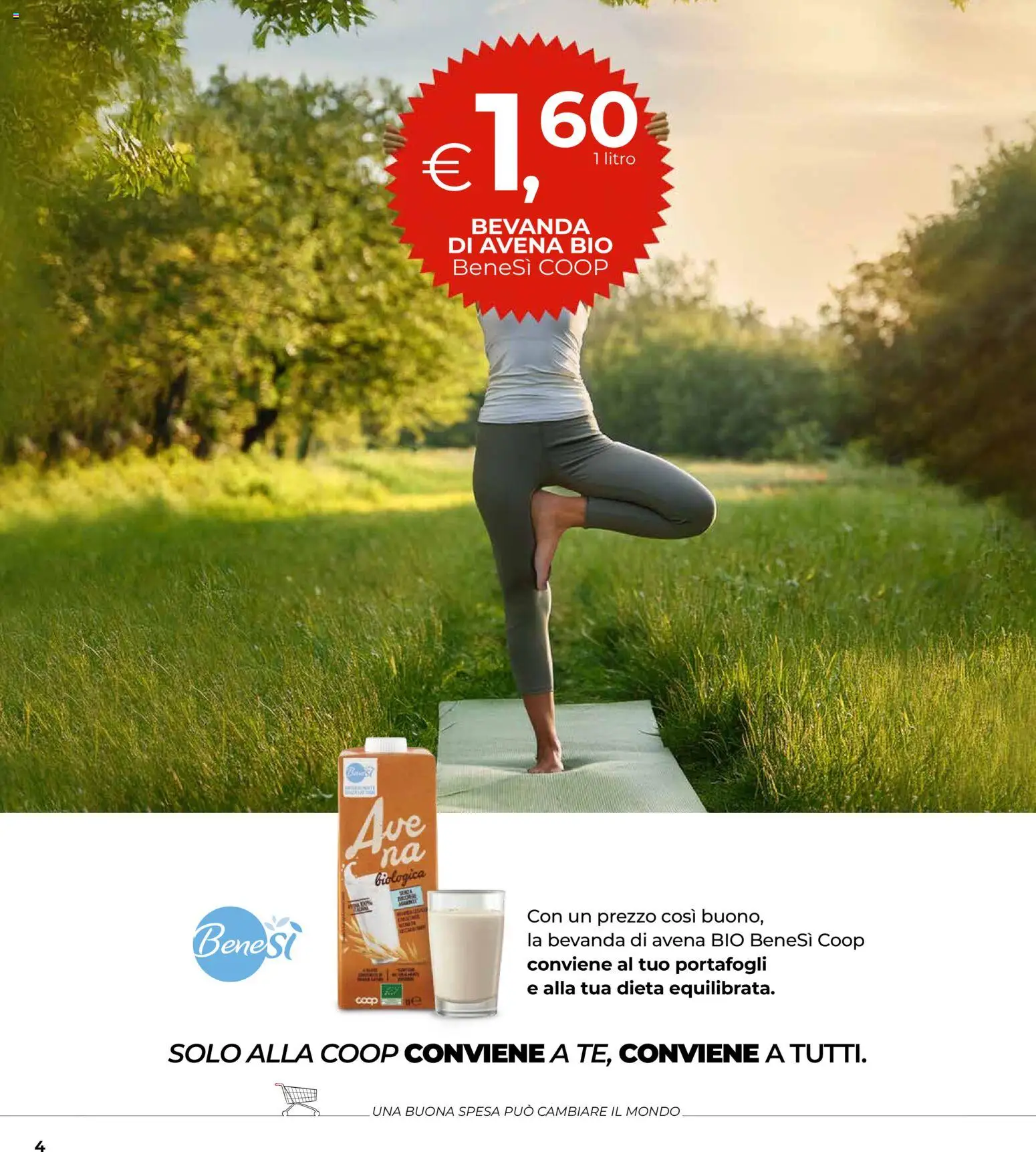 Volantino COOP del 15.01.2026 | Pagina: 4 | Prodotti: Bevanda di avena
