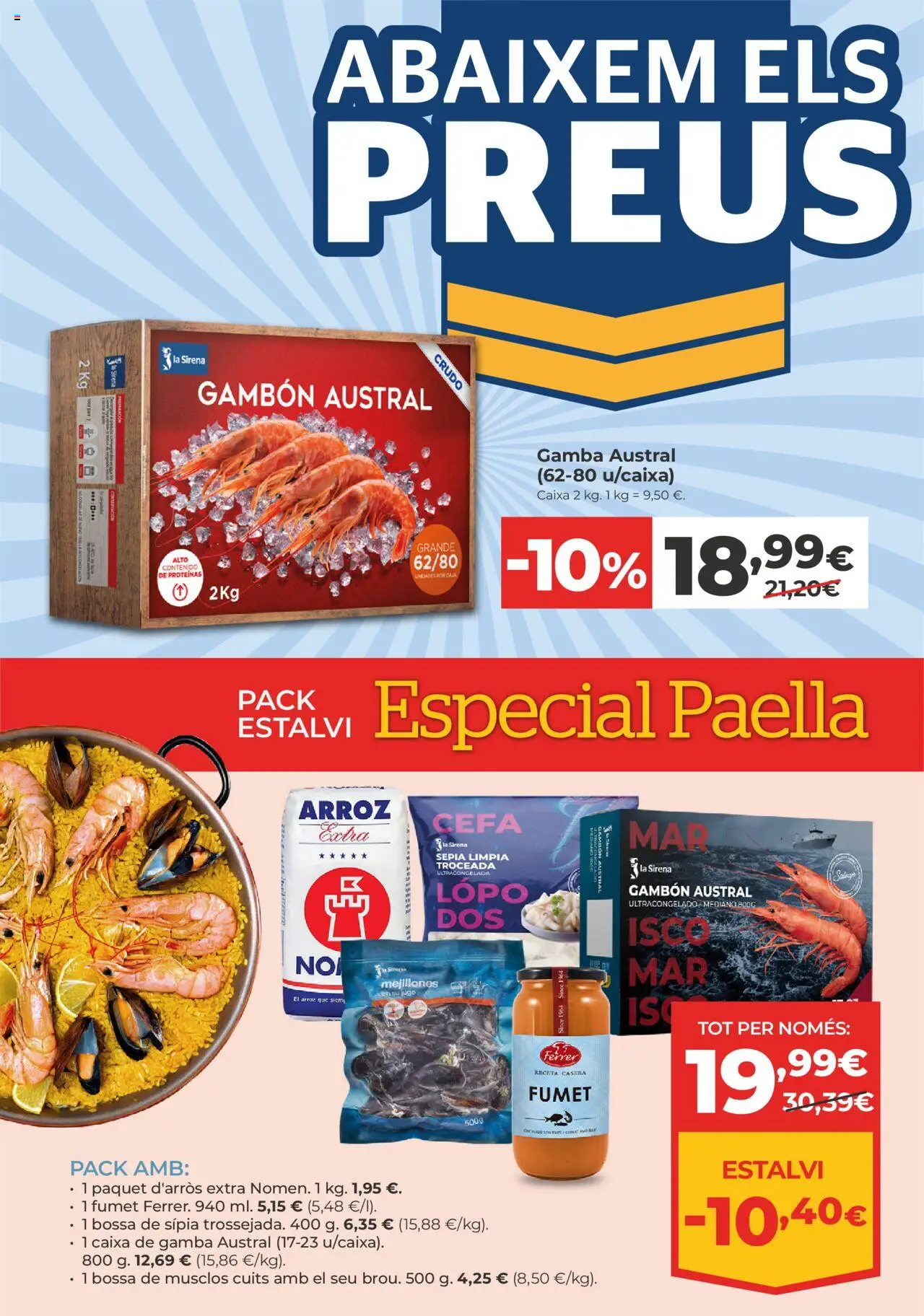 La Sirena - Andorra │ válido desde el 14.08.2025 | Página: 2 | Productos: Jugo, Arroz, Caja, Gamba