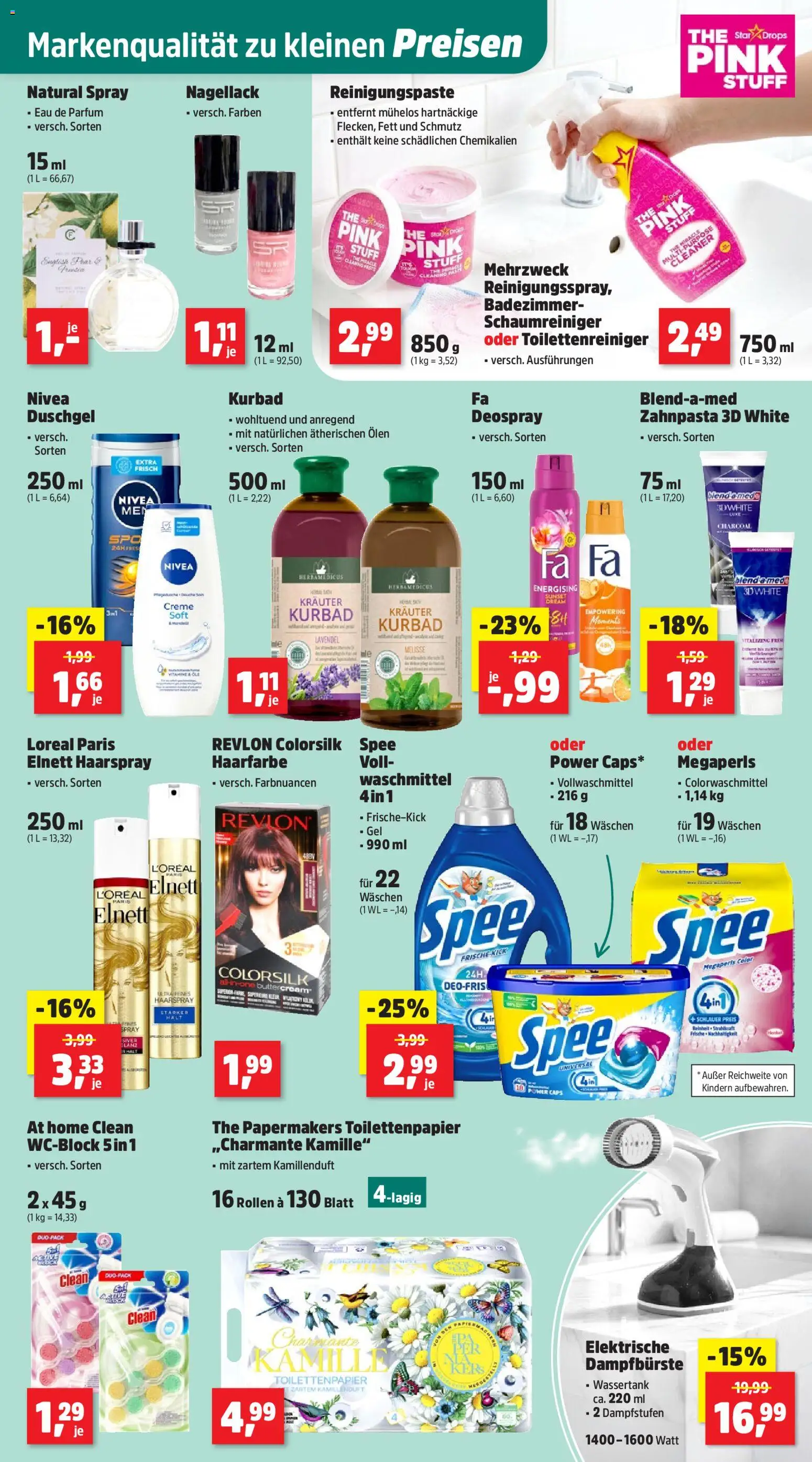 Thomas Philipps Prospekt – gültig ab 30.03.2026 | Seite: 17 | Produkte: Haarfarbe, Creme, Duschgel, Toilettenpapier