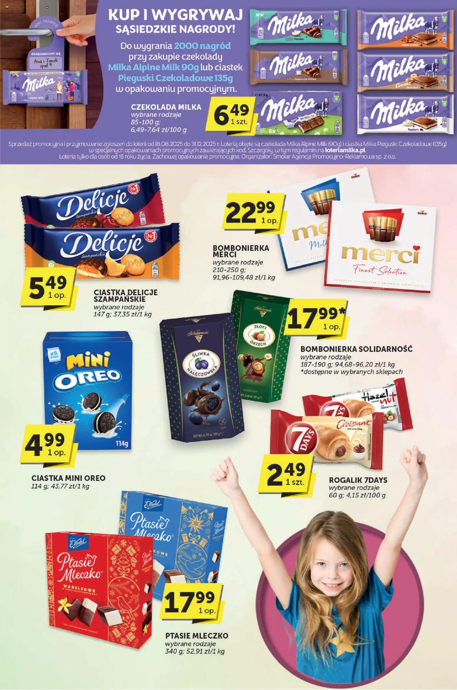 Groszek Gazetka - Katalog od 30.10.2025 | Strona: 21 | Produkty: Czekolady, Bombonierka, Merci, Ptasie mleczko
