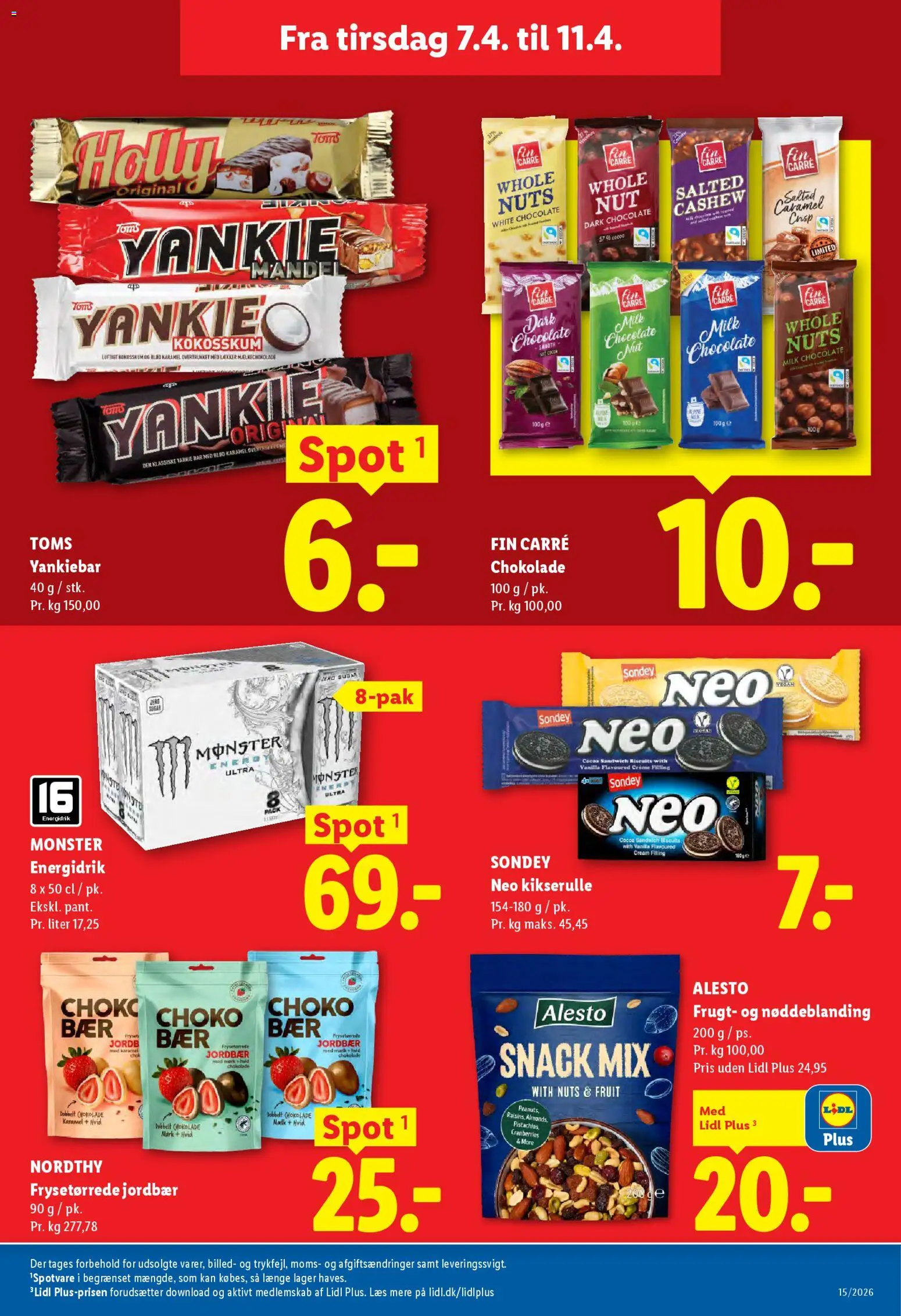 Lidl tilbudsavis – gyldig fra 07.04.2026 | Side: 7 | Produkter: Mælk, Creme, Jordbær, Søm