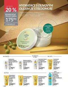 Náhled letáku Avon katalog 12/2025 od 01.12.2025 | Strana: 208 | Produkty: Mléko, Krém, Hydratační krém, Krém na opalování