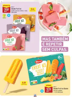 Gelado Fruit Ice, Sortido: pack de 6 x 50 ml; l = 8.63; 300 ml pack │ válido de 09.06.2025 | Página: 33 | Produtos: Gelado, Melancia