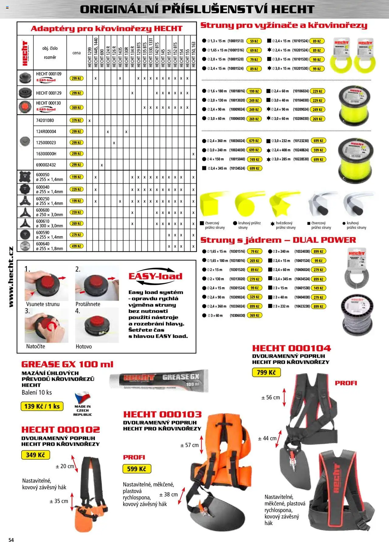 Hecht katalog - Jaro-léto 2025 od 22.04.2025 | Strana: 54 | Produkty: Hecht