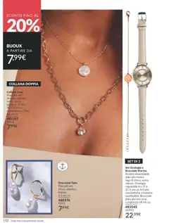Anteprima del volantino Avon - campagna 10/2025 valido a partire dal 01.10.2025 | Pagina: 152 | Prodotti: Bracciale, Collana, Orologio, Batteria