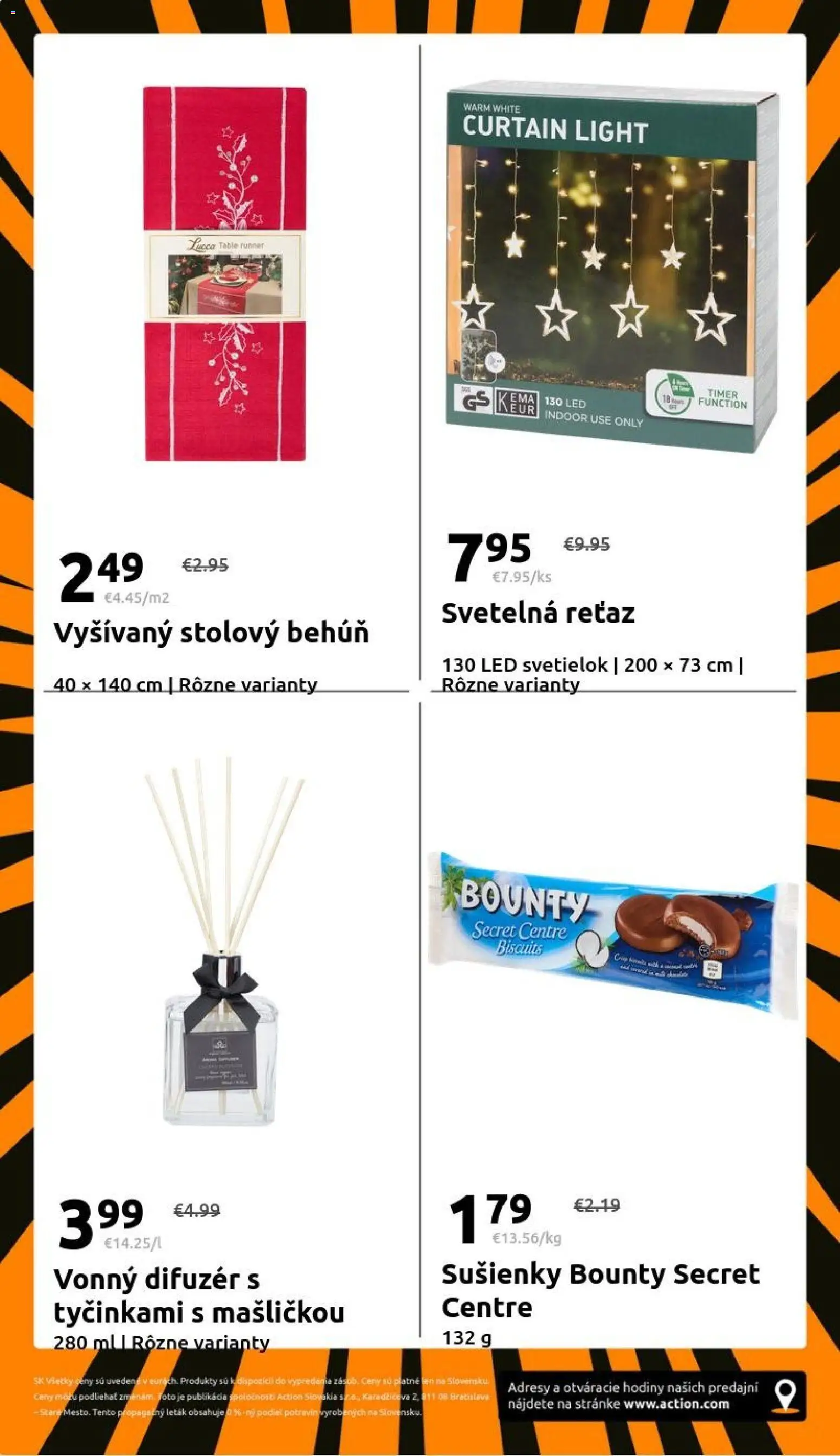 Nové Action akcie – leták je platný od 26.11.2025 | Strana: 26 | Produkty: Difúzer, Hodiny