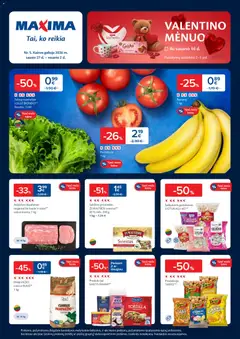 MAXIMA leidinys galioja nuo 27.01.2026