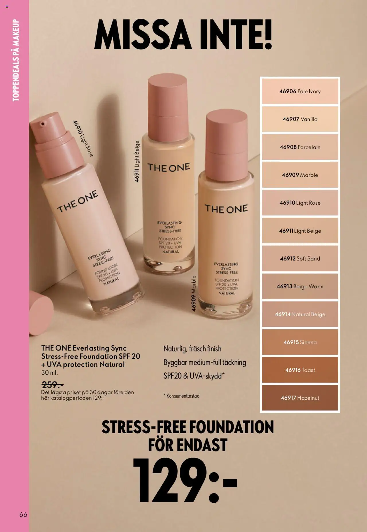 Oriflame reklamblad aktuell från 14.09.2025 | Sida: 66