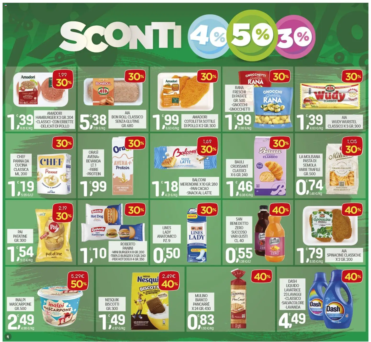 Volantino CRAI del 08.01.2026 | Pagina: 3 | Prodotti: Tè, Acqua, Acqua naturale, Acqua minerale