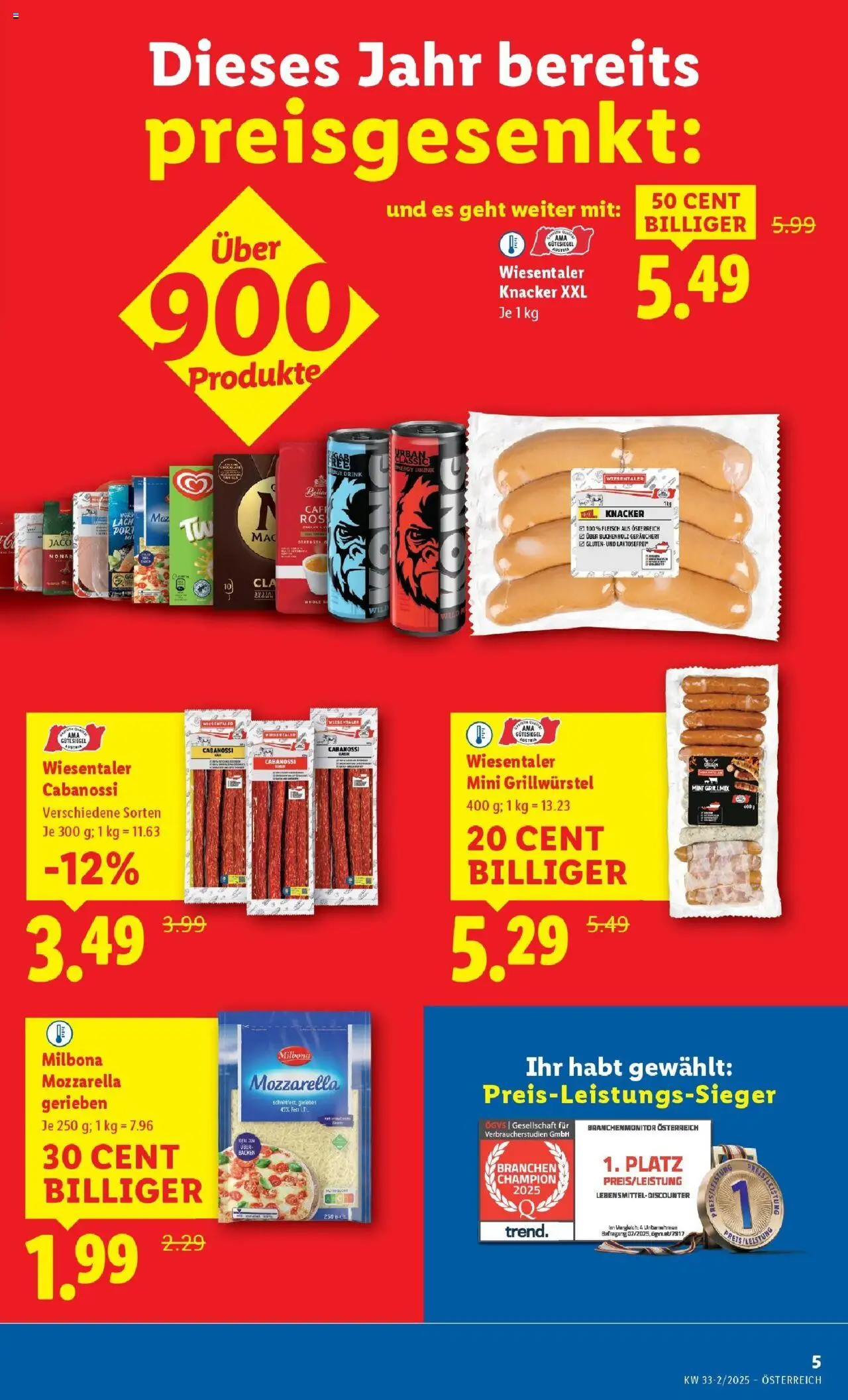 Lidl Flugblatt - Salzburg, Jenbach, Dornbirn gültig ab 14.08.2025 | Seite: 7