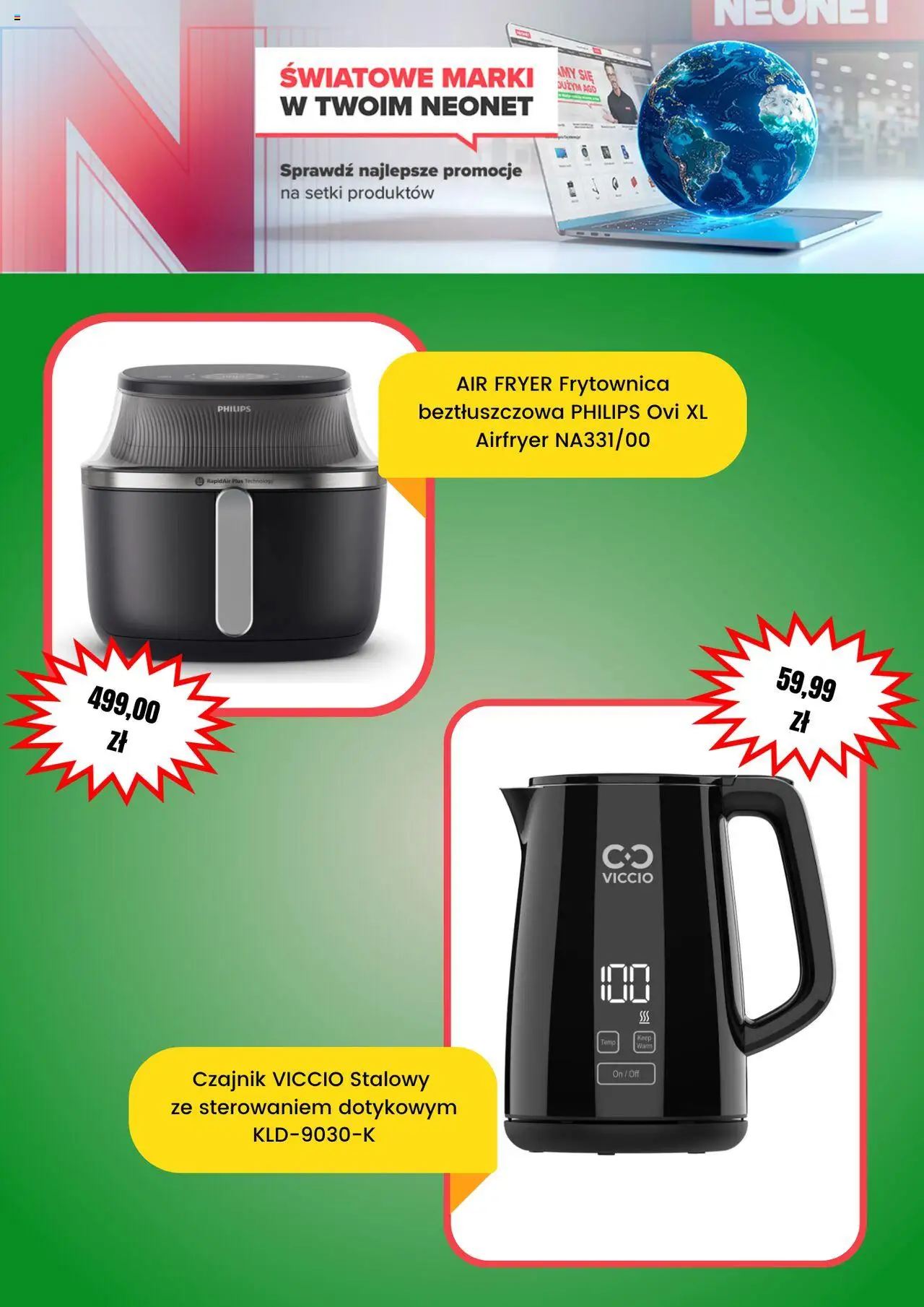 Neonet promocje od 03.10.2025 | Strona: 5 | Produkty: Czajnik