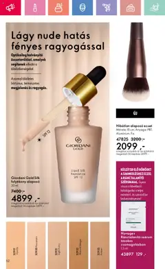 Oriflame akciós ujság - amely érvényes a következő dátumtól: 17.08.2025 | Oldal: 52 | Termékek: Alapozó, Ecset