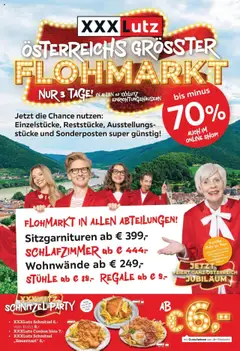 XXXLutz Österreichs Grösster Flohmarkt ab 09.09.2025 gültig