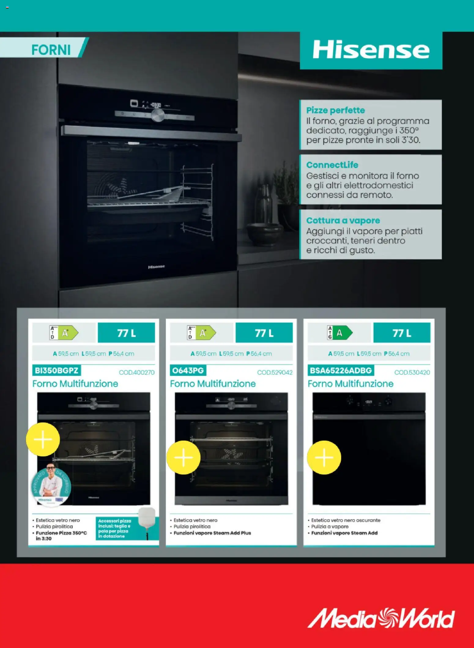 Volantino Media World del 25.11.2025 | Pagina: 51 | Prodotti: Pizza, Forno, Il forno