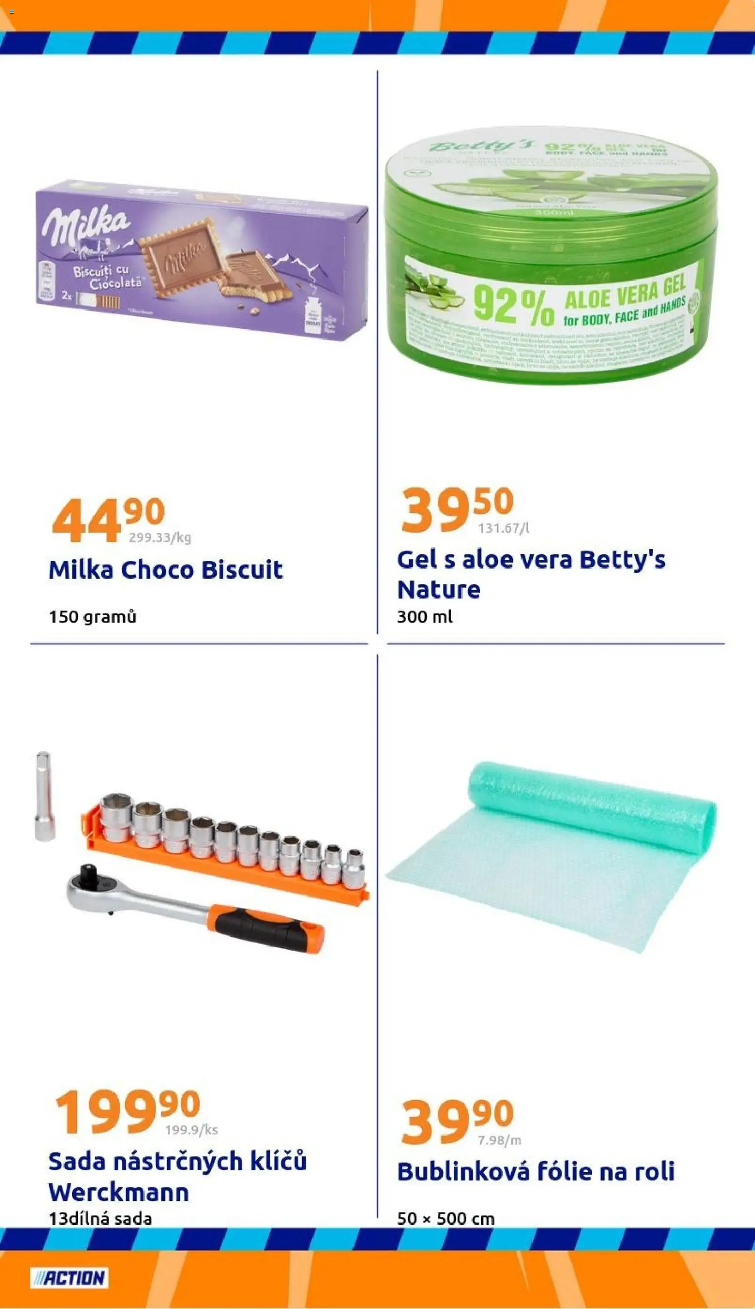 Action leták od 28.01.2026 | Strana: 23 | Produkty: Milka, Fólie, Aloe vera