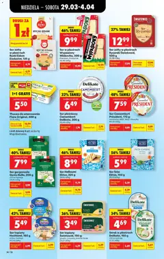 Pogląd oferty "Ser Rycerski, Ser żółty w plastrach Rycerski Światowid, 500 g" - ważna od 29.03.2026 | Strona: 50