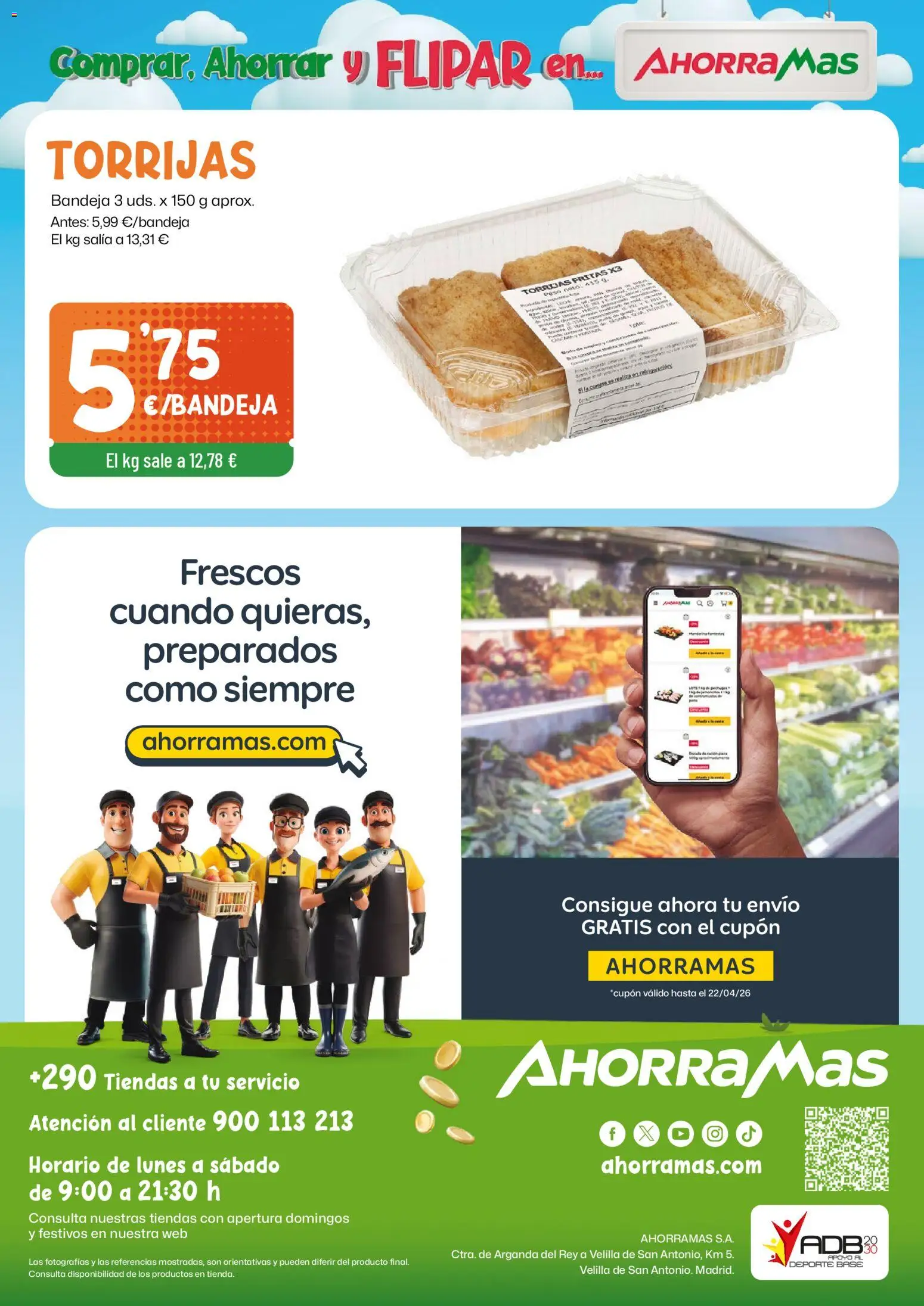 AhorraMas folleto │ válido desde el 26.03.2026 | Página: 8 | Productos: Peso, Bandeja
