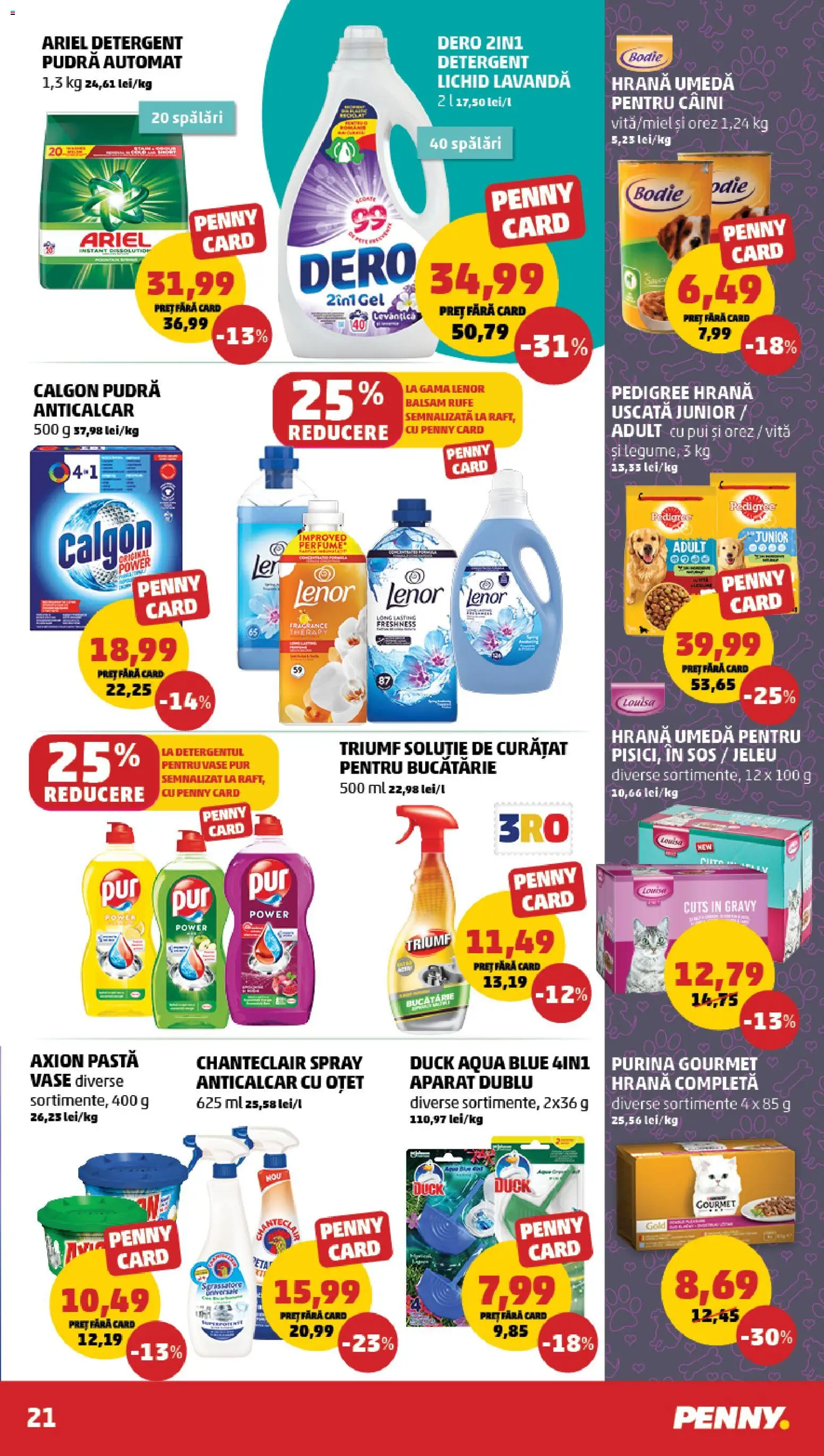Noul catalog PENNY – valabil de la 12.11.2025 | Pagină: 21 | Produse: Bucătărie, Pudră, Oțet, Sos