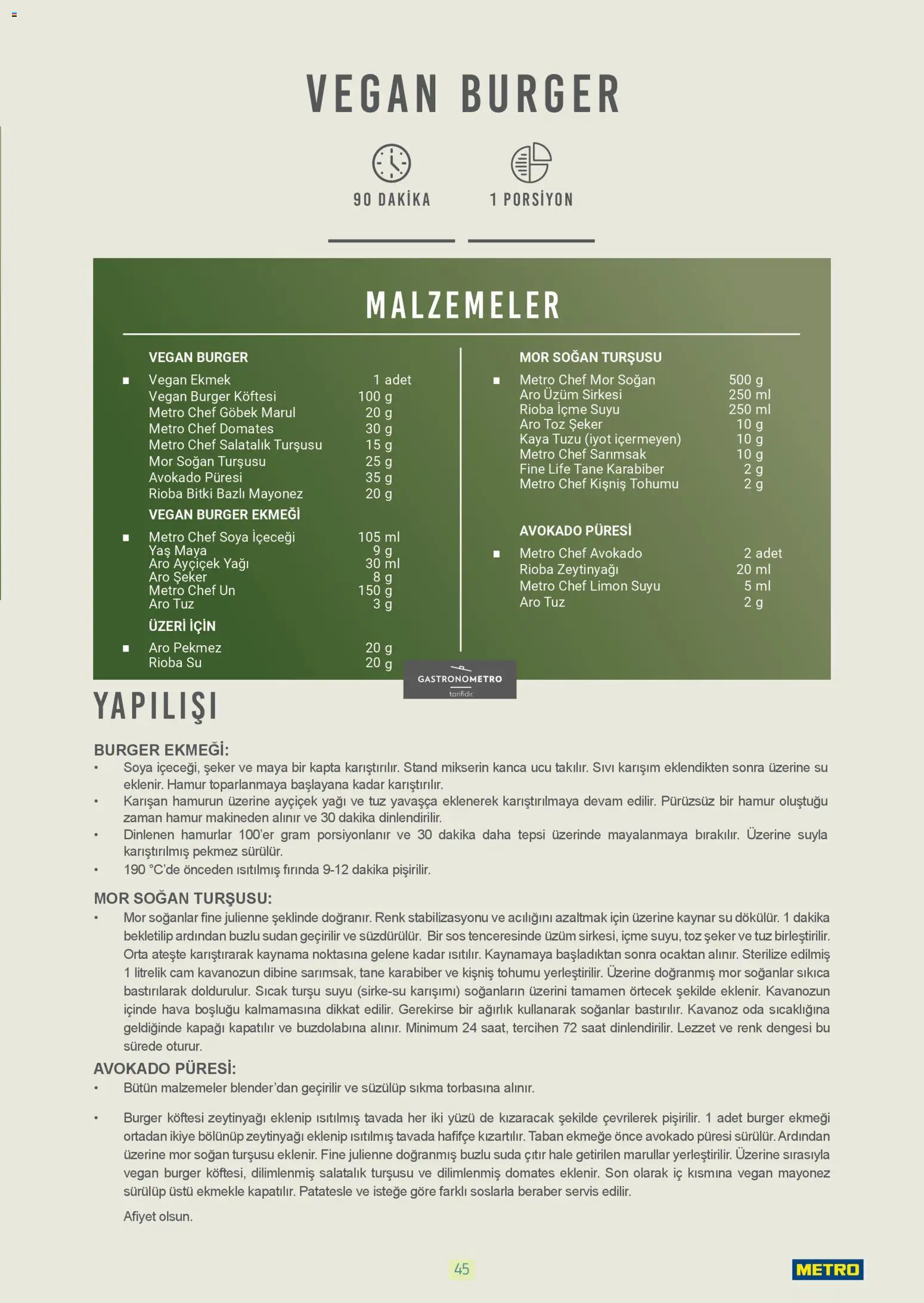 Metro - Bitki Bazlı ve Vegan 2025 - 21.10.2025 tarihinden itibaren geçerlidir | Sayfa: 45 | Ürünler: Sarımsak, Tepsi, Marul, Soğanlar