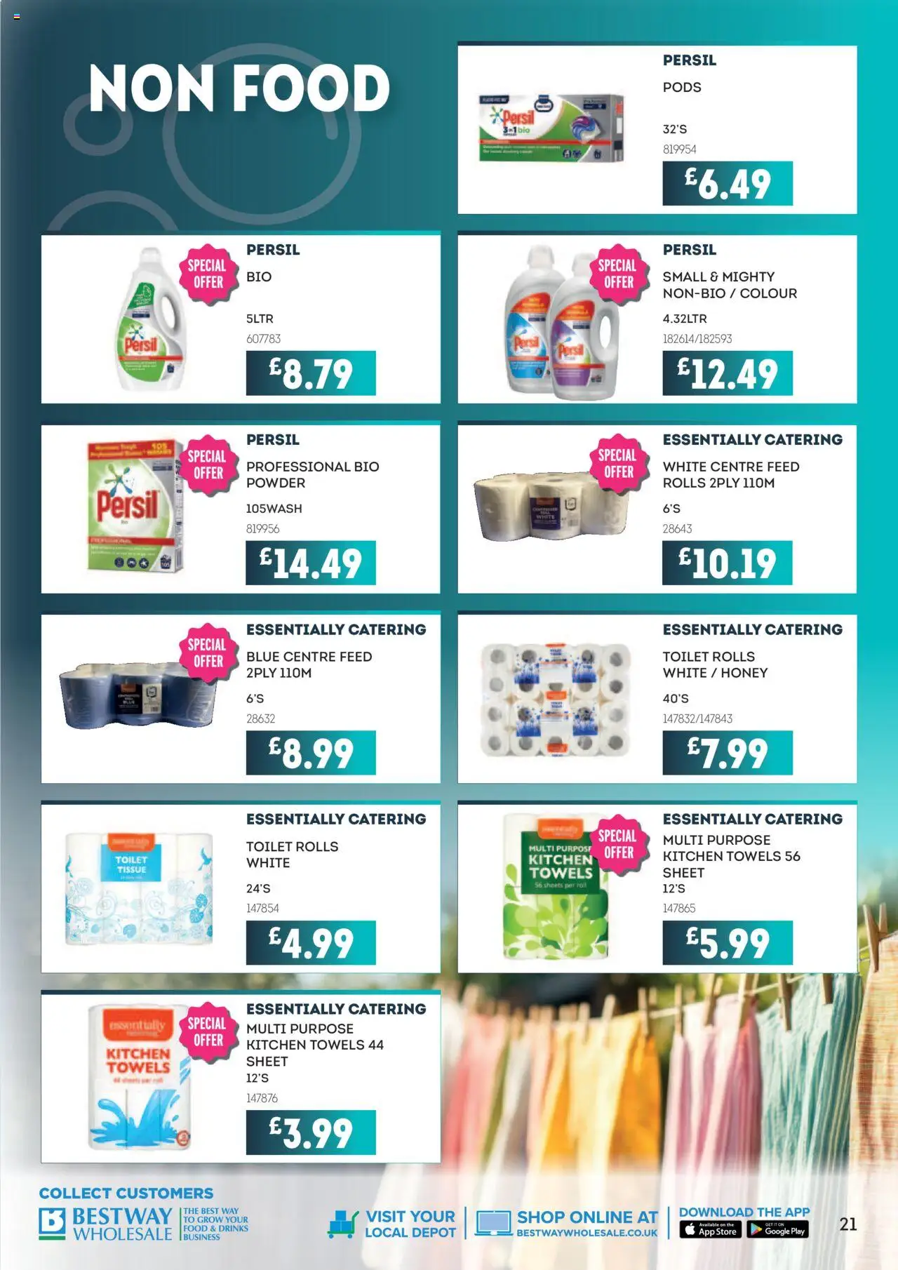  | Page: 21 | Products: Towels, Powder, Persil, Kitchen