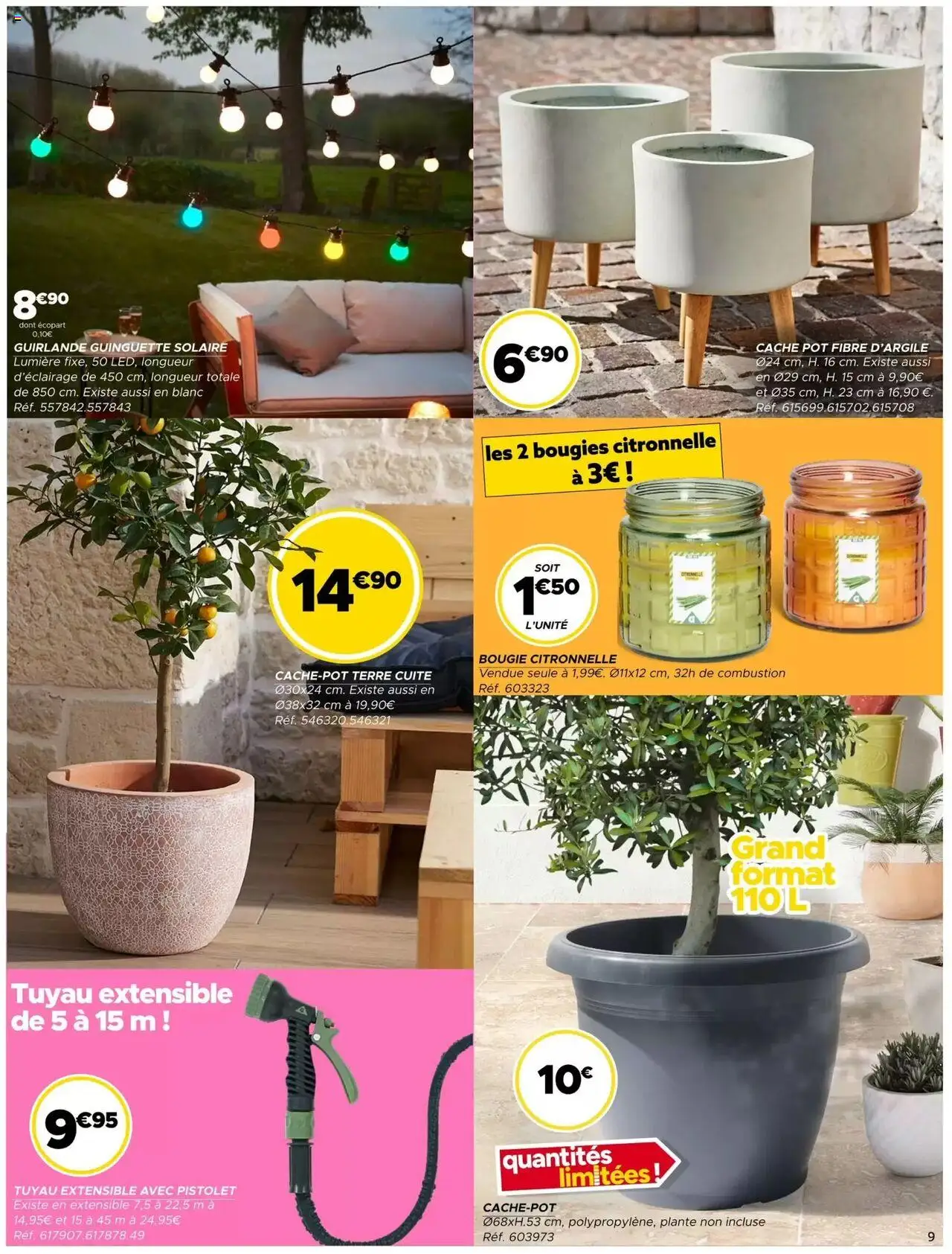 | Page: 9 | Produits: Tuyau, Citronnelle