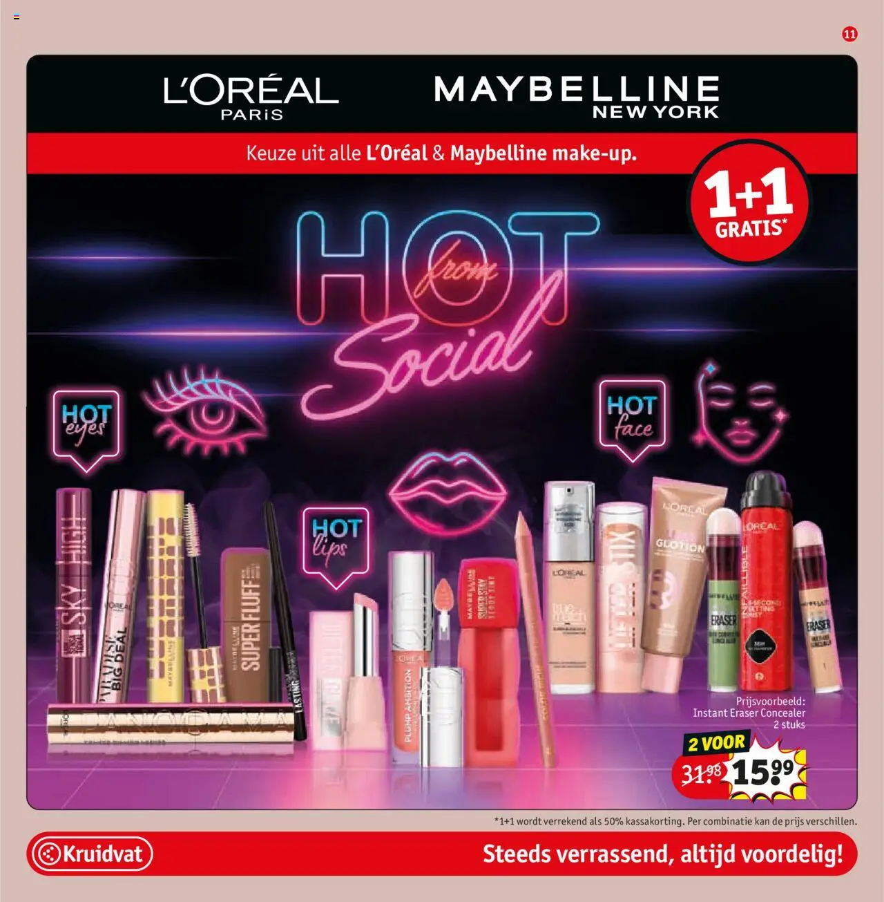  | Pagina: 11 | Producten: Kan, Concealer, Mascara, Eyeliner