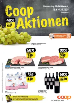 Coop Aktionen ab 25.09.2025 gültig
