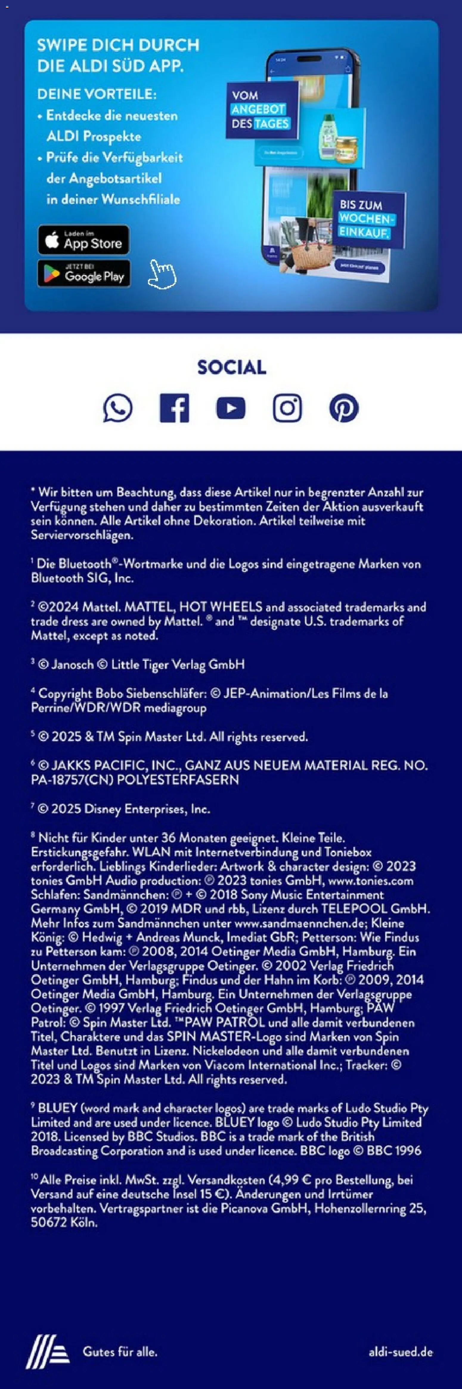 Aldi Süd Weihnachtsbroschüre November 2025 – gültig ab 01.11.2025 | Seite: 17