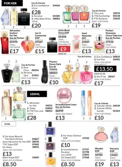 Preview of AVON - Black Friday valid from 01.11.2025 | Page: 210 | Products: Eau de toilette, Dress