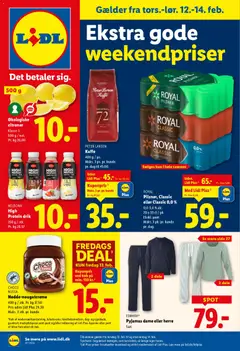 Lidl - Weekend tilbud gyldig fra 12.02.2026