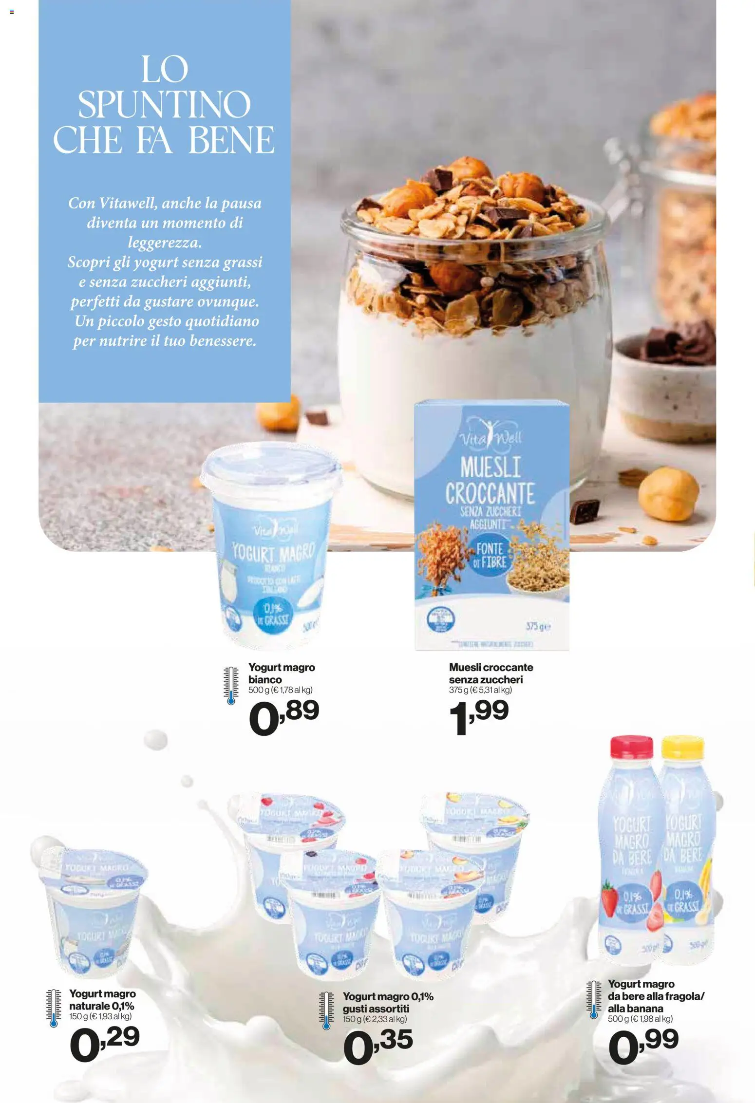 Volantino IN's del 08.04.2026 | Pagina: 4 | Prodotti: Muesli, Yogurt