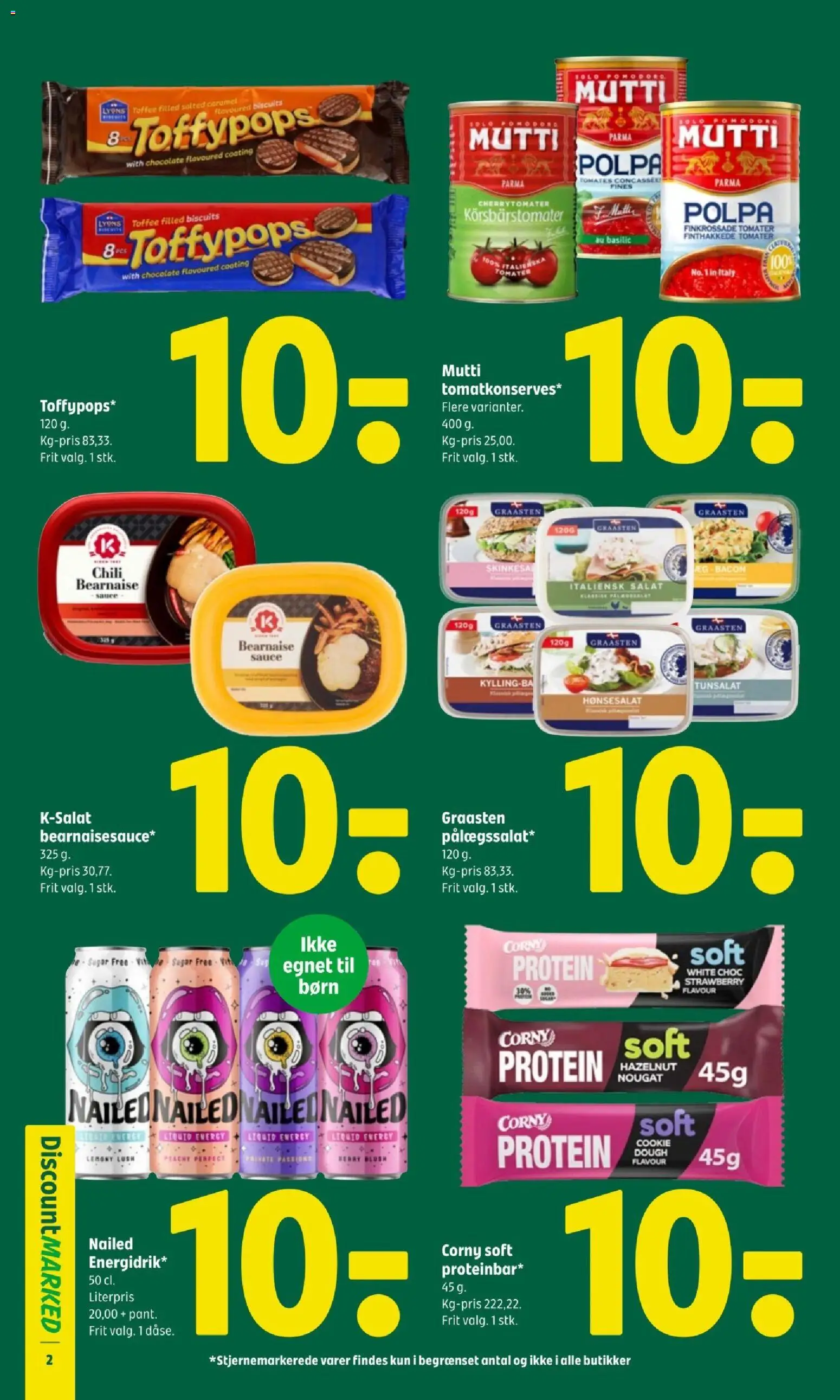 Coop 365 tilbudsavis – gyldig fra 22.01.2026 | Side: 2 | Produkter: Salat, Bacon, Cherrytomater, Italiensk salat