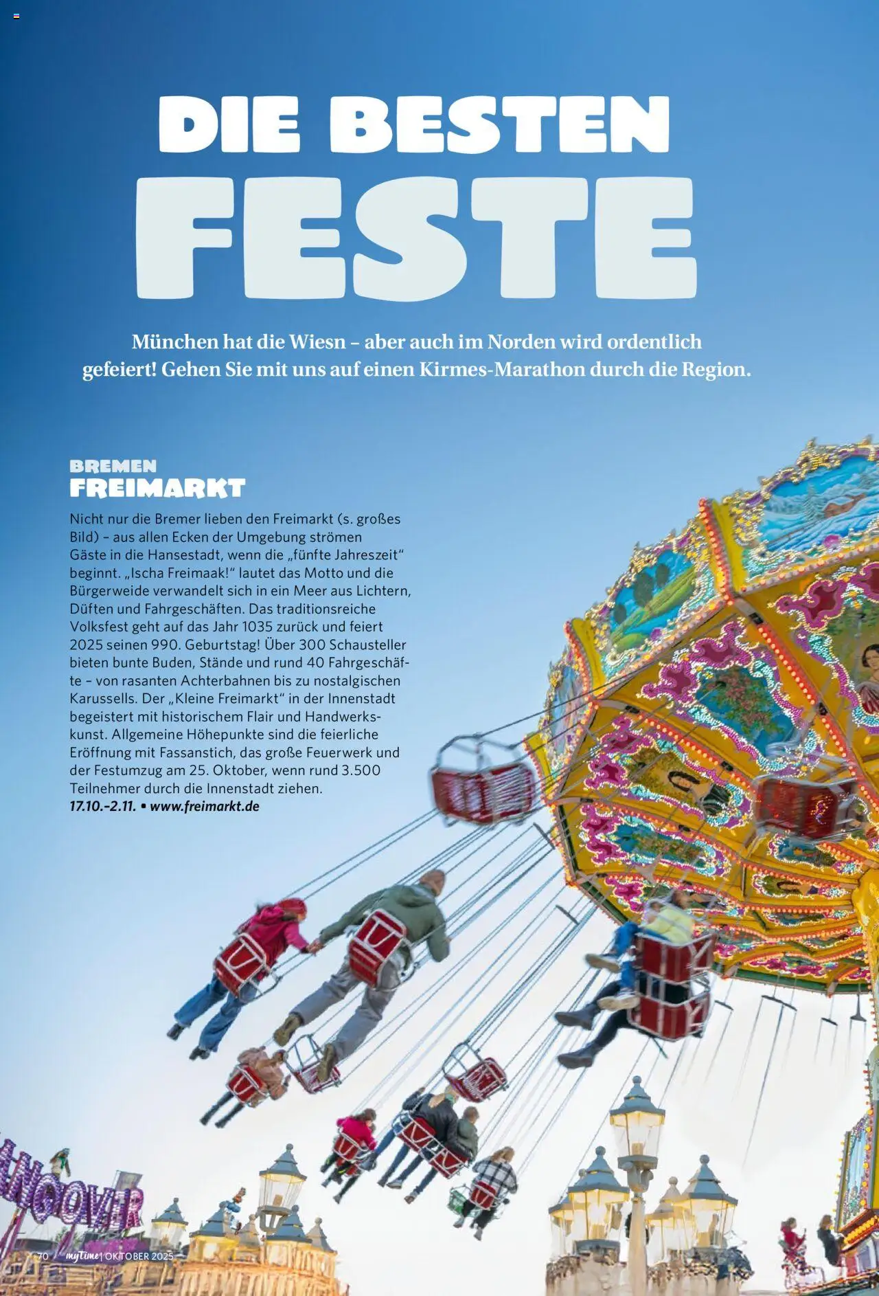 Famila Nordwest myTime Oktober 2025 – gültig ab 01.10.2025 | Seite: 70