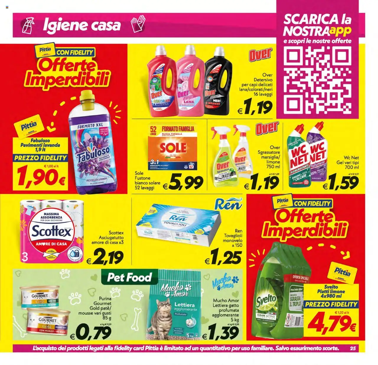 Volantino SuperConveniente del 12.08.2025 | Pagina: 25 | Prodotti: Sgrassatore, Pavimento, Limone, Lavanda