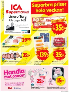 ICA Supermarket - Lund - Förhandsvisning av reklamblad från butik ICA Supermarket aktuell från 13.10.2025